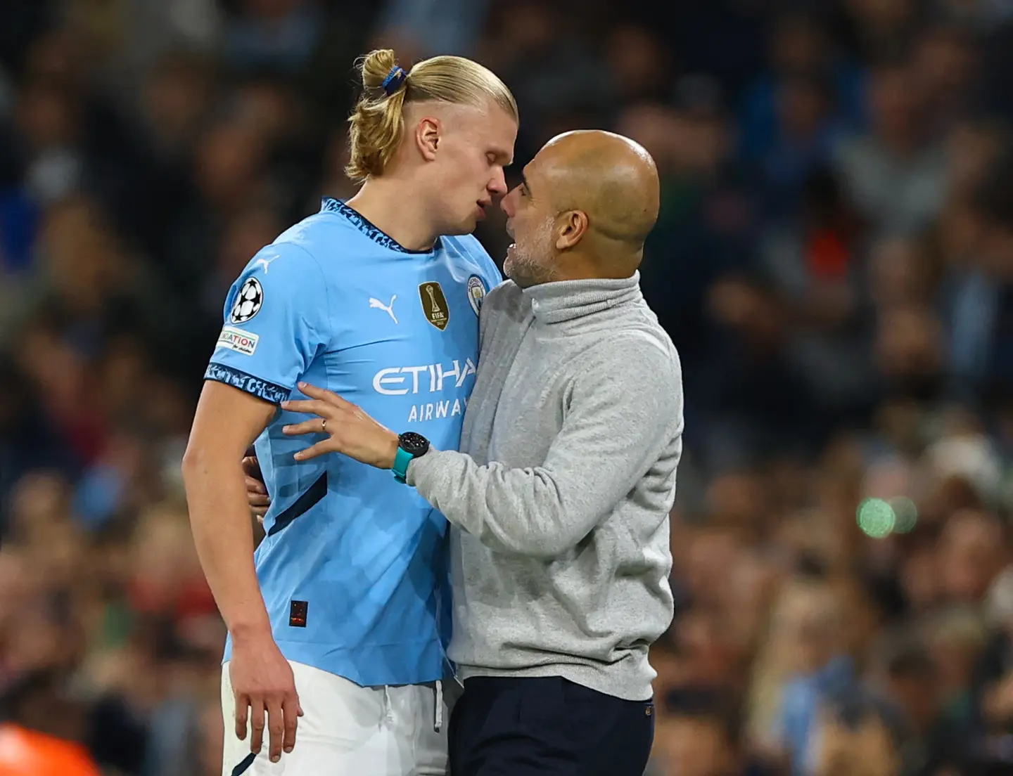 Guardiola med Haaland-bønn: –⁠ Han må være tålmodig