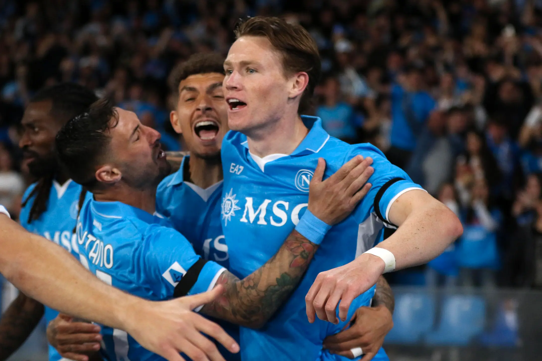 McTominay forgudes i Napoli: «Hvem hadde trodd det?»